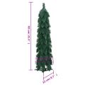 vidaXL Umelý predsvietený vianočný stromček s 45 LED 90 cm