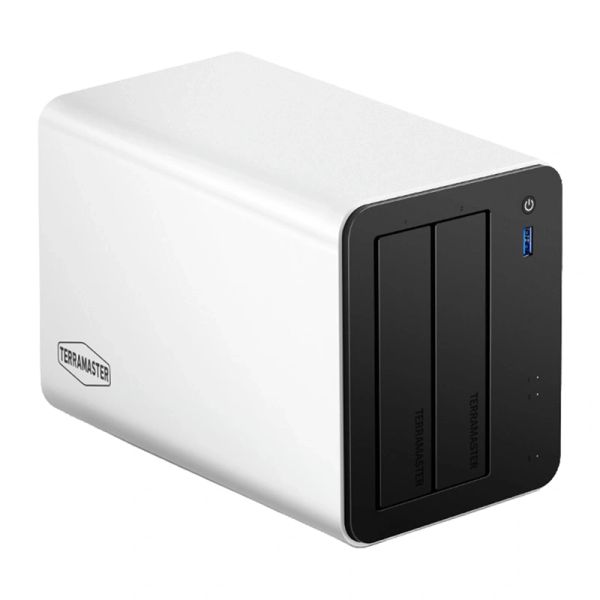 TERRAMASTER F2-425 Plus – NAS súborový server s procesorom Intel N5095, 4 GB RAM, 2 pozície