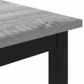 vidaXL Konferenčný stolík Sivý Sonoma 80 x 80 x 45 cm Kompozitné drevo