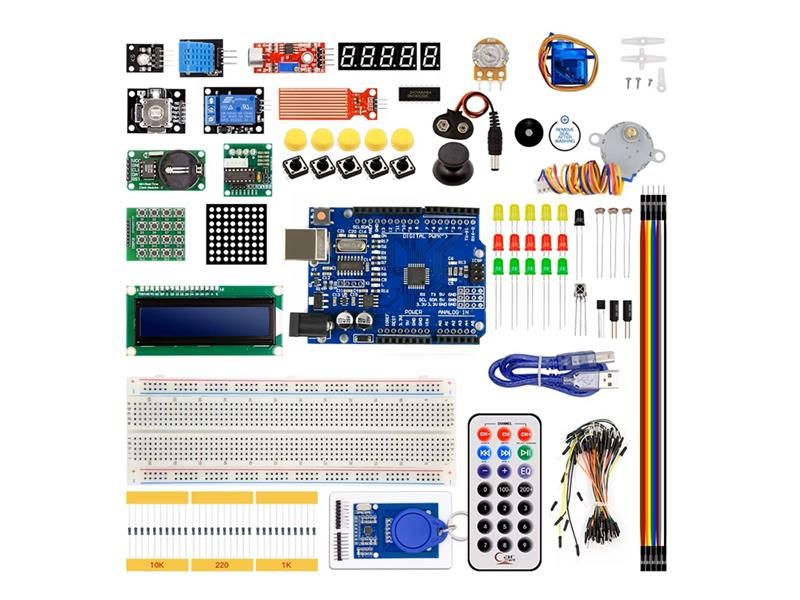 Štartovacia súprava Arduino E1 R3, výučbová súprava RFID