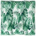 vidaXL Poduška na paletovú pohovku vzor listov 80x80x12 cm látka