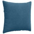 vidaXL Vankúše na pohovku 2 pcs Modrá 45 x 45 cm Kordúrová tkanina