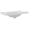vidaXL Kúpeľňové umývadlo biele 91,5x48x23 cm obdĺžnikové keramické