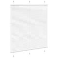 vidaXL plisovaná roleta biela 115x150 cm šírka látky 114,4 cm