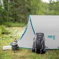 Samorozkladací plážový stan NILS Camp NC3743 sivý