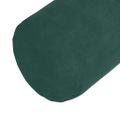 vidaXL Podložkové vankúše 2 pcs Tmavozelená Ø 25 x 70 cm