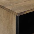vidaXL TV skrinka Hnedá 70 x 33,5 x 46 cm Masívne mango drevo