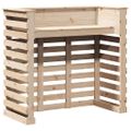 vidaXL Vonkajší barový stolík 113,5x50x103 cm borovicový masív