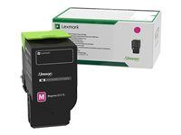 Extra vysoká výťažnosť - purpurová - originálna - kazeta s farbivom LCCP, LRP - pre Lexmark CS421, CS521, CS622, CX421, CX522, CX622, CX625