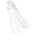 vidaXL Svetlá meteor 8ks 30cm studené biele 192 LED vnútorné vonkajšie