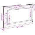 vidaXL Otočné a sklopné okno do suterénu RISOR 100 x 60 cm PVC a sklo