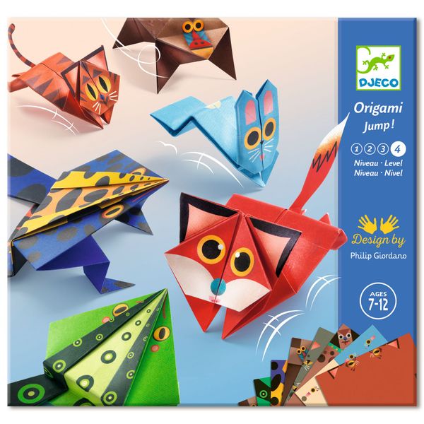 Origami Skákajúce zvieratá (pokročilé)