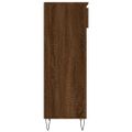 vidaXL Botník hnedý dub 40x36x105 cm spracované drevo