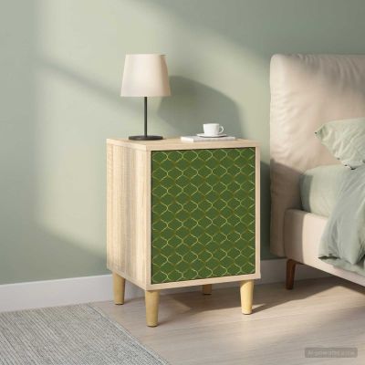 vidaXL Nočný stolík GELEEN 2 ks Dub sonoma 36 x 33 x 50 cm