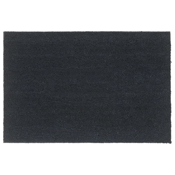 vidaXL Rohožka tmavosivá 60x90 cm všívané kokosové vlákno