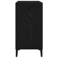 vidaXL Servírovacia skriňa Čierny dub 103,5 x 35 x 70 cm