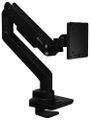 AROZZI ALZARE NEO PRO Black/ stolní držák pro monitory/ plynový píst/ kovový/ černý Stojan, VESA, stolní, pro zakrivený monitor, náklon 70°, otácení 180°, rotace 360°, nosnost 20kg, cerný