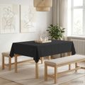 vidaXL Uterák na stôl Obdĺžnikový Tmavosivá 110 x 140 cm Polyester
