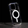 Puzdro Anti Shock 1,5 mm Mag pre iPhone 16 Pro Max 6,9" transparentné s veľkým otvorom + tlačidlo
