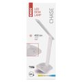 LED stolná lampa EMOS Z7619W CHASE, biela