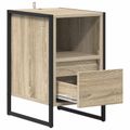 vidaXL Nočný stolík Sonoma 39,5 x 30 x 50 cm Kompozitné drevo