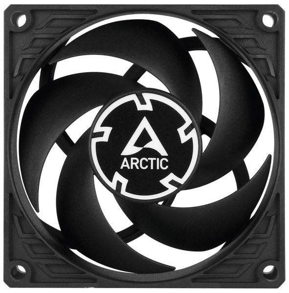 ARCTIC P8 PWM PST CO Case Fan - 80mm standard PWM case fan with double ball bearing technology Ventilátor, 80mm, FDB ložisko, 4-pin PWM, PST, výška 25mm, cerný