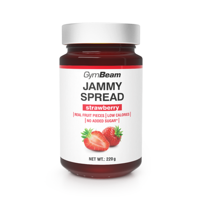 Jammy Spread - GymBeam, jahoda