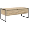 vidaXL Konferenčný stolík Sonoma 100 x 46 x 40 cm Kompozitné drevo