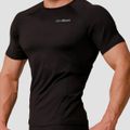 Bežecké tričko Pulse Black - GymBeam, veľkosť L, veľkosť oblečenia L