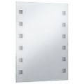 vidaXL Kúpeľňové nástenné zrkadlo s LED osvetlením 60x80 cm
