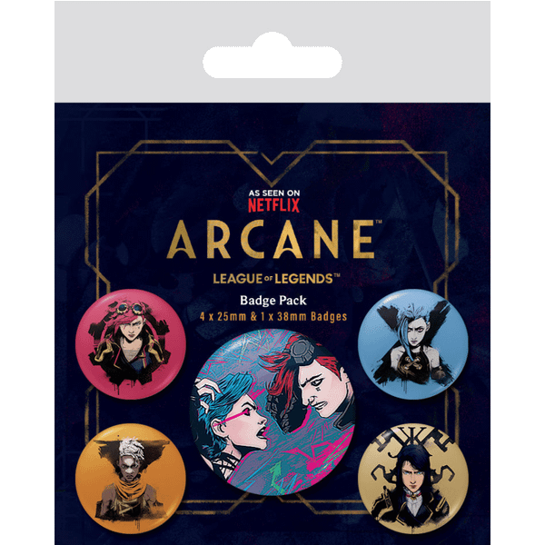 Sada plackov League of Legends - Arcane