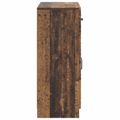 vidaXL Servírovacia skriňa so zásuvkou Staré drevo 66 x 34,5 x 87 cm