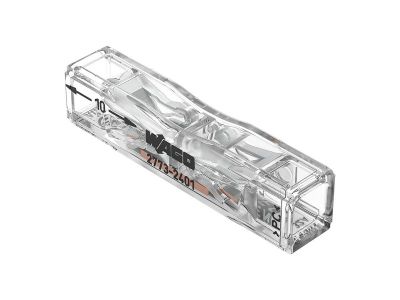 Svorka Wago 2773-2401, 2x0,2-4 mm2 PUSH WIRE, bezšroubová