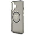 Guess Hardcase MagSafe IML Metal Mountain Logo Case for iPhone 16 6,1" Black