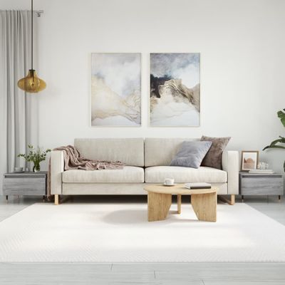 vidaXL Konferenčné stolíky 2 ks sivé sonoma 50x46x35 cm kompoz. drevo