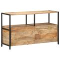 vidaXL Komoda 110x35x65 cm mangovníkový masív