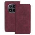 Smart Suede obal pre Xiaomi Redmi Note 15 5G bordová