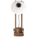 vidaXL Stolová lampa 25 W čierna 23x13x52 cm E27