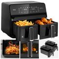 Horkovzdušná fritéza TEESA TSA8089 AIR FRYER DUAL POT XXL 8L 2700W