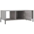 vidaXL Konferenčný stolík sivý sonoma 102x50x40cm kompozitné drevo