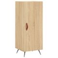vidaXL Komoda dub sonoma 34,5x34x90 cm spracované drevo