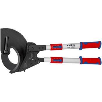Knipex, Nožnice na kable s teleskopickými rukojetami - ráčnové