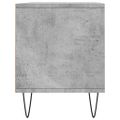 vidaXL TV skrinka betónová sivá 100x34,5x44,5 cm spracované drevo