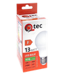 LED žiarovka Qtec 13W A60 E27 2700K