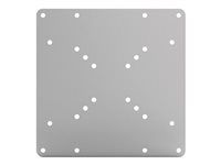 Upevňovací komponent (doska adaptéra VESA) - pre displej LCD - strieborná - veľkosť obrazovky: 22"-42"