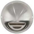 vidaXL Kryty vzduchových ventilátorov 2 ks Strieborná 100 mm