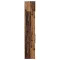 vidaXL Highboard Staré drevo 50 x 42,5 x 225 cm Kompozitné drevo