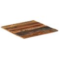vidaXL Štvorcová stolová doska 60x60 cm, 15-16 mm, recyklovaný masív