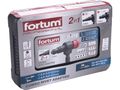 Nástavec nitovací na vŕtačku T-COMBO, sada pre matice M3-M12 aj trh. nýty 2,4-6,4mm, CrMoV FORTUM.