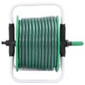 vidaXL Voľne stojaci zelený hadicový bubon sada koncoviek 0,5" 30m PVC